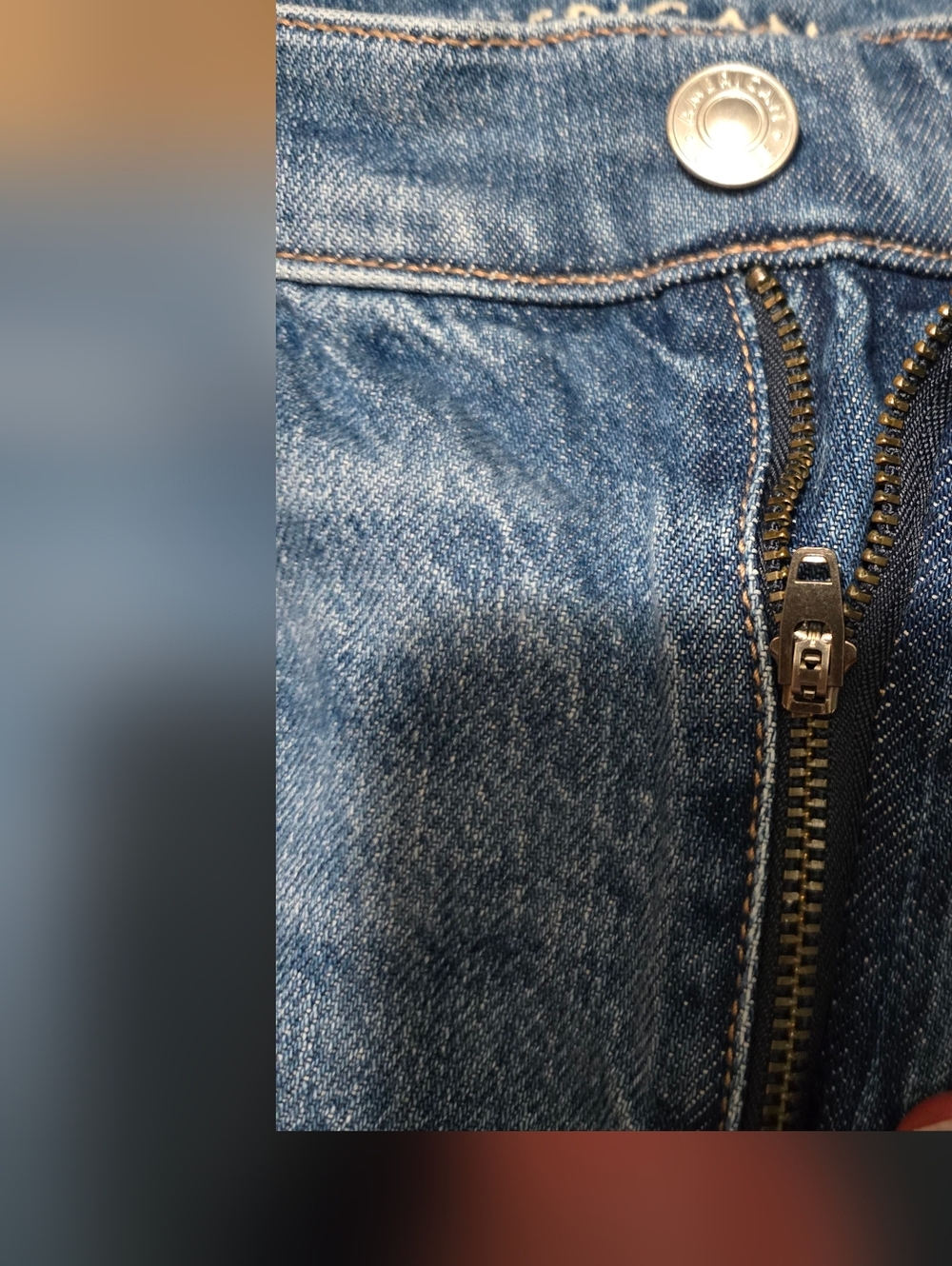 American Eagle Outfitters Distressed Blue Ripped Jeans - Picture 8 of 16